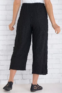 Pucker Cropped Pant