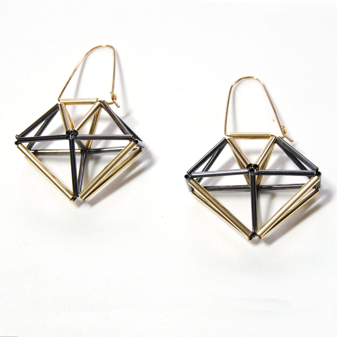 Flat-Top Diamond Earrings