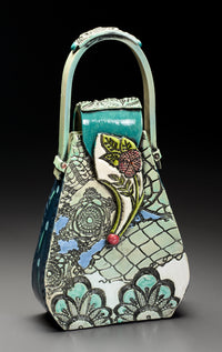Tall Ceramic Pocketbook