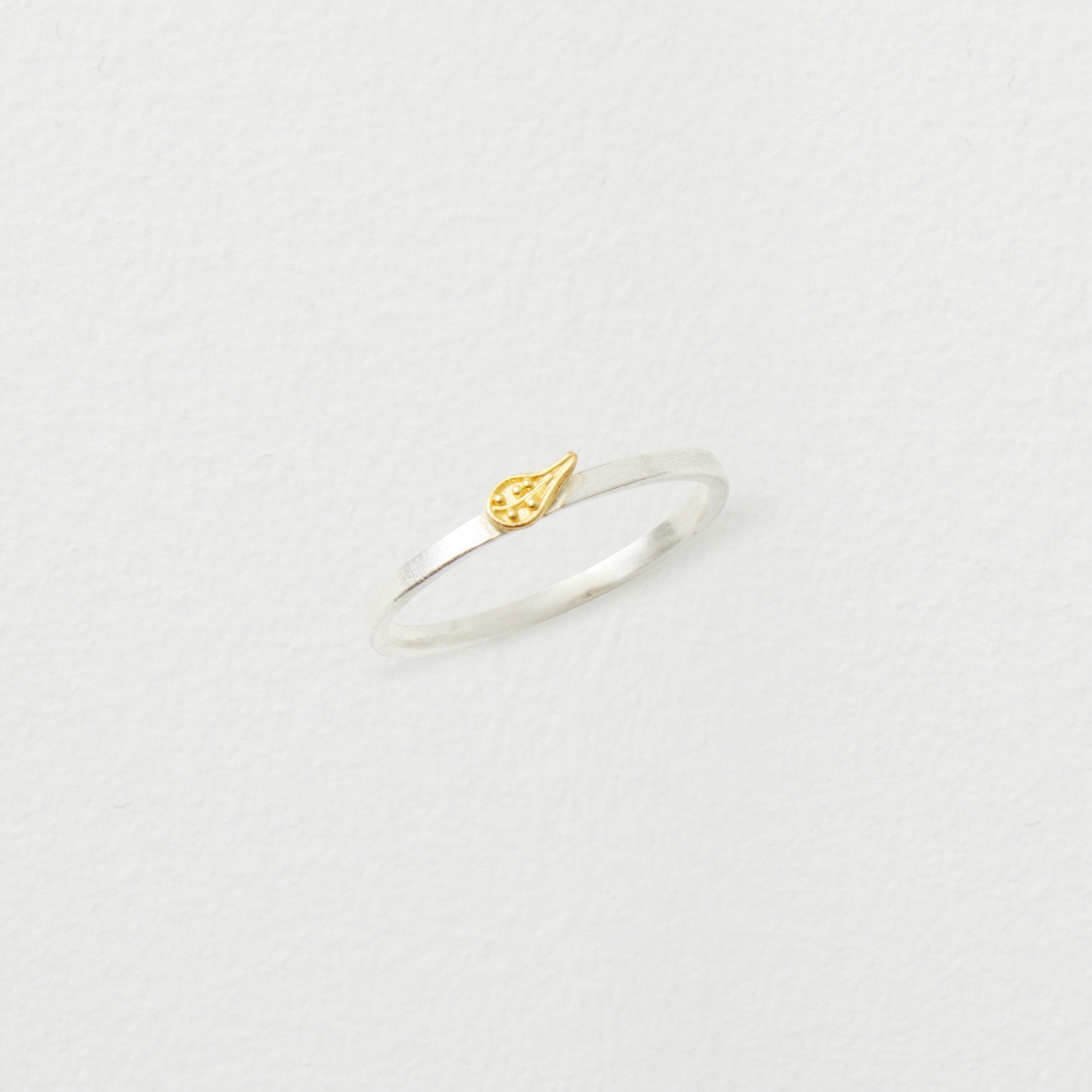 Falling Leaf Stacking Rings II