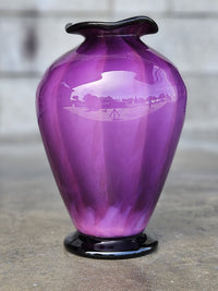 Purple Overlay Urn