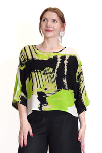Cropped Dolman Pullover