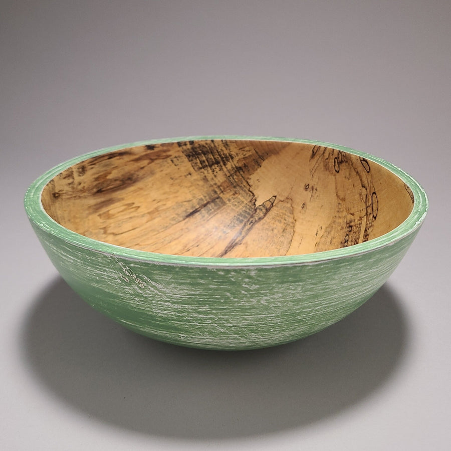 Spalted Green Maple Bowl