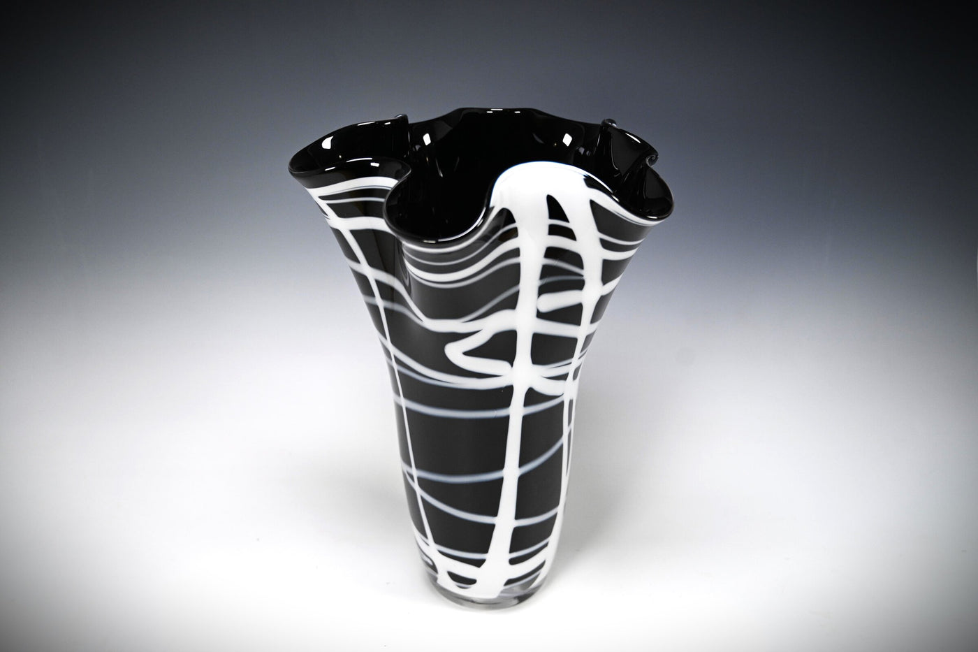 Black with White