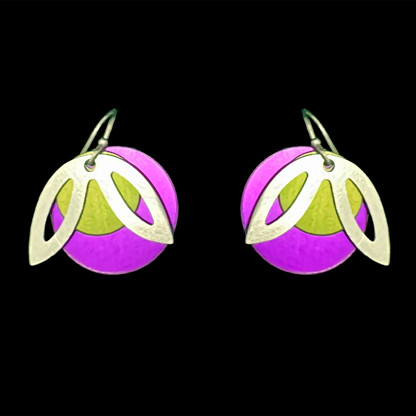 Violet/Lime Green