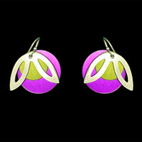 Violet/Lime Green