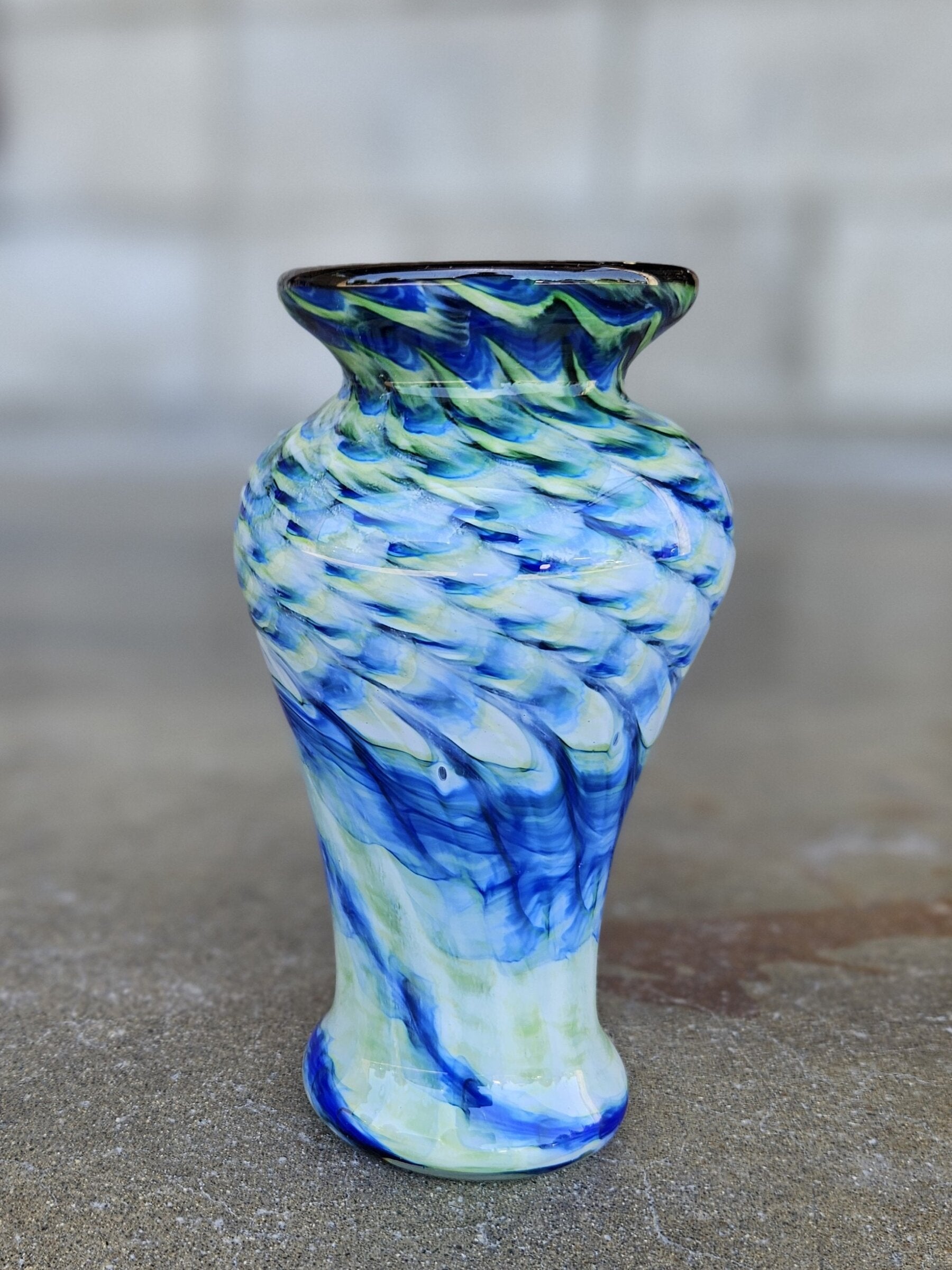 Green and Blue Snake Skin