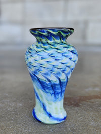 Green and Blue Snake Skin