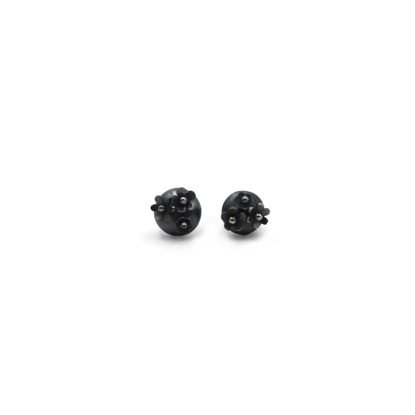 Petite Flower Button Studs