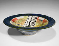 Checkered Snake Pattern Bowl