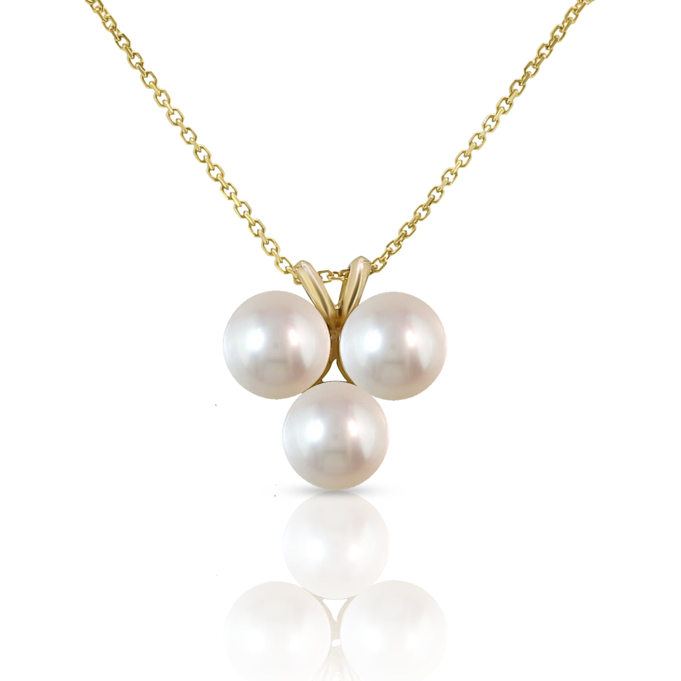 Three Pearl Necklace