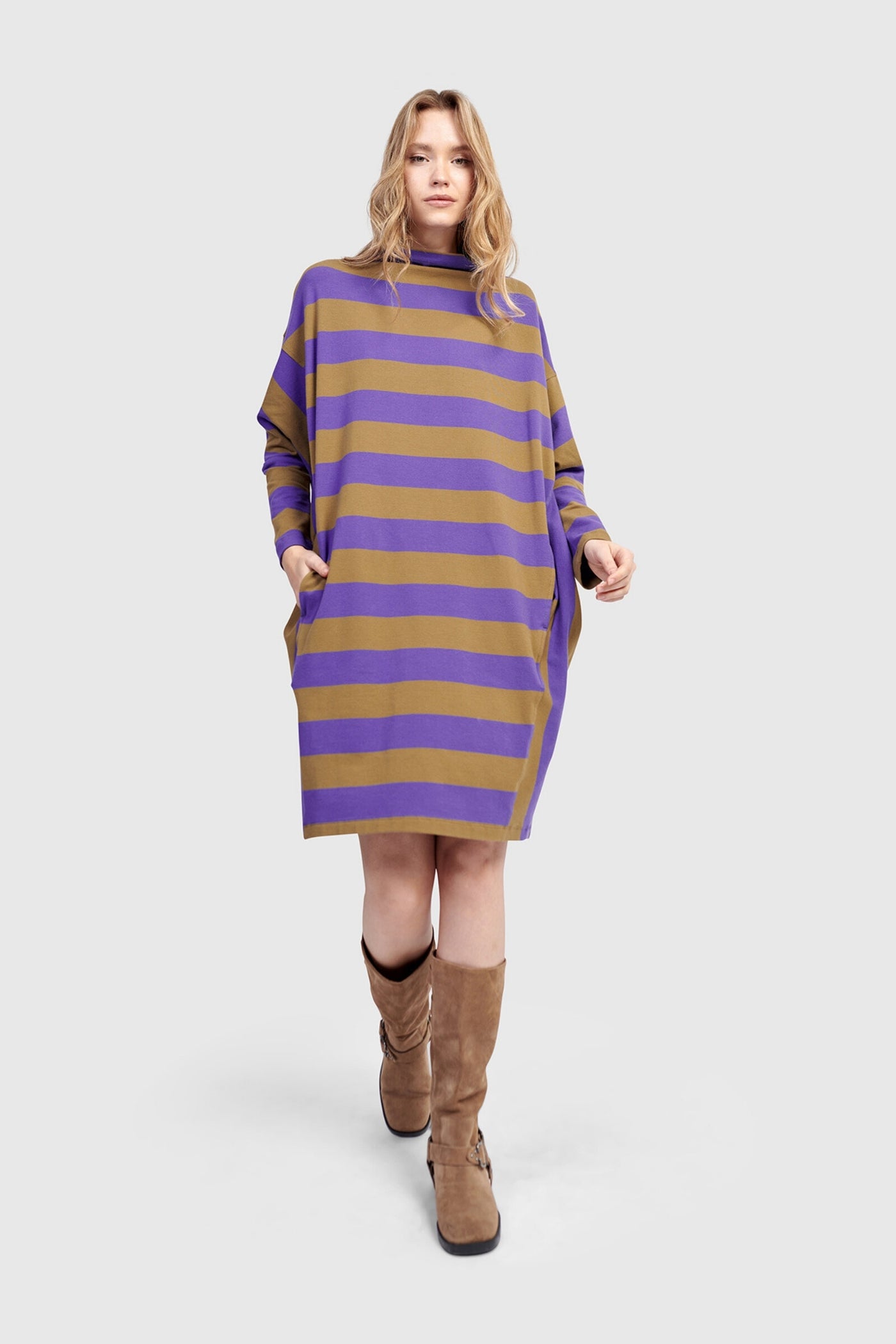 Purple/Khaki