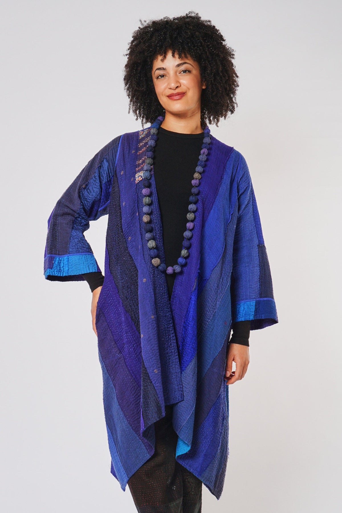 Wrap Flare Coat #3