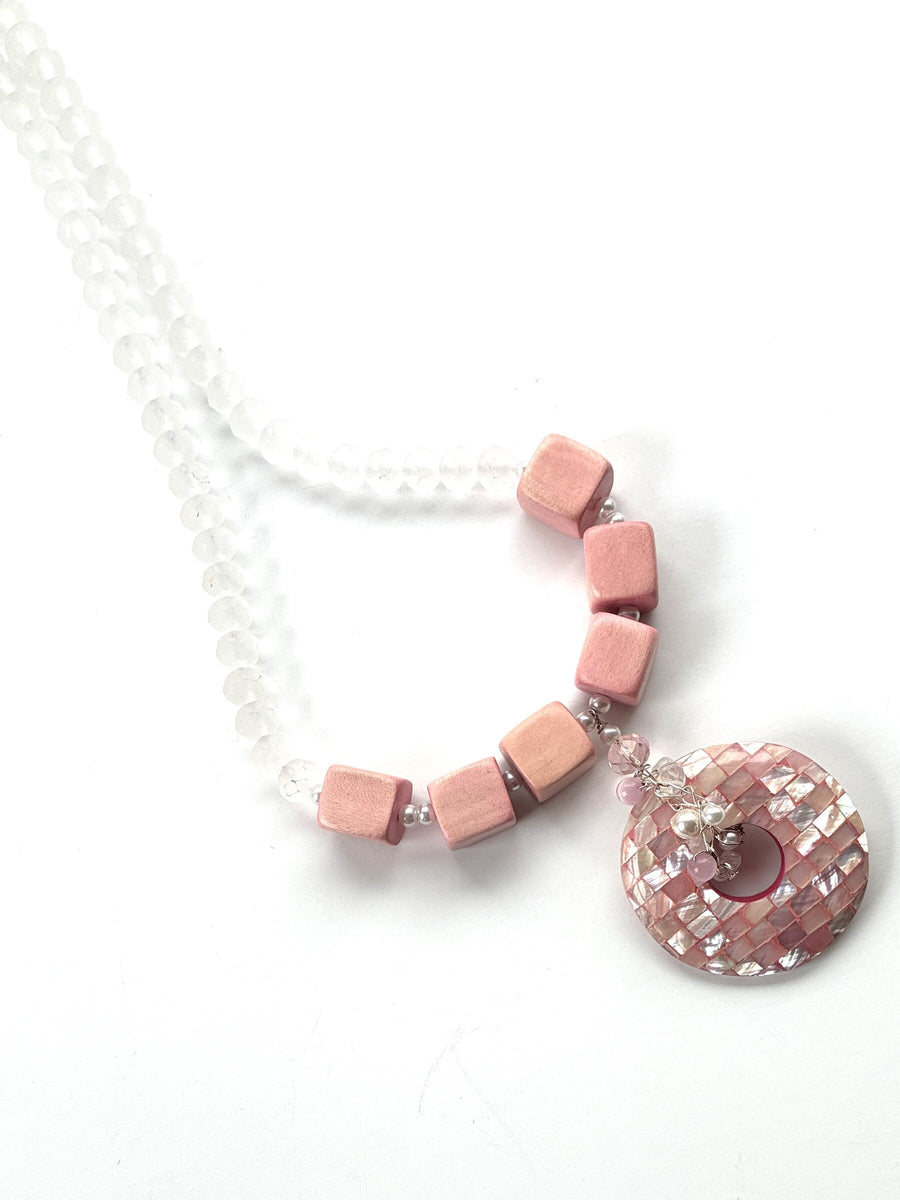 Mosaic Shell Pendant