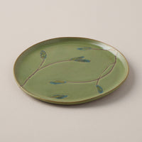 Cherry Leaf Dessert Plate Set
