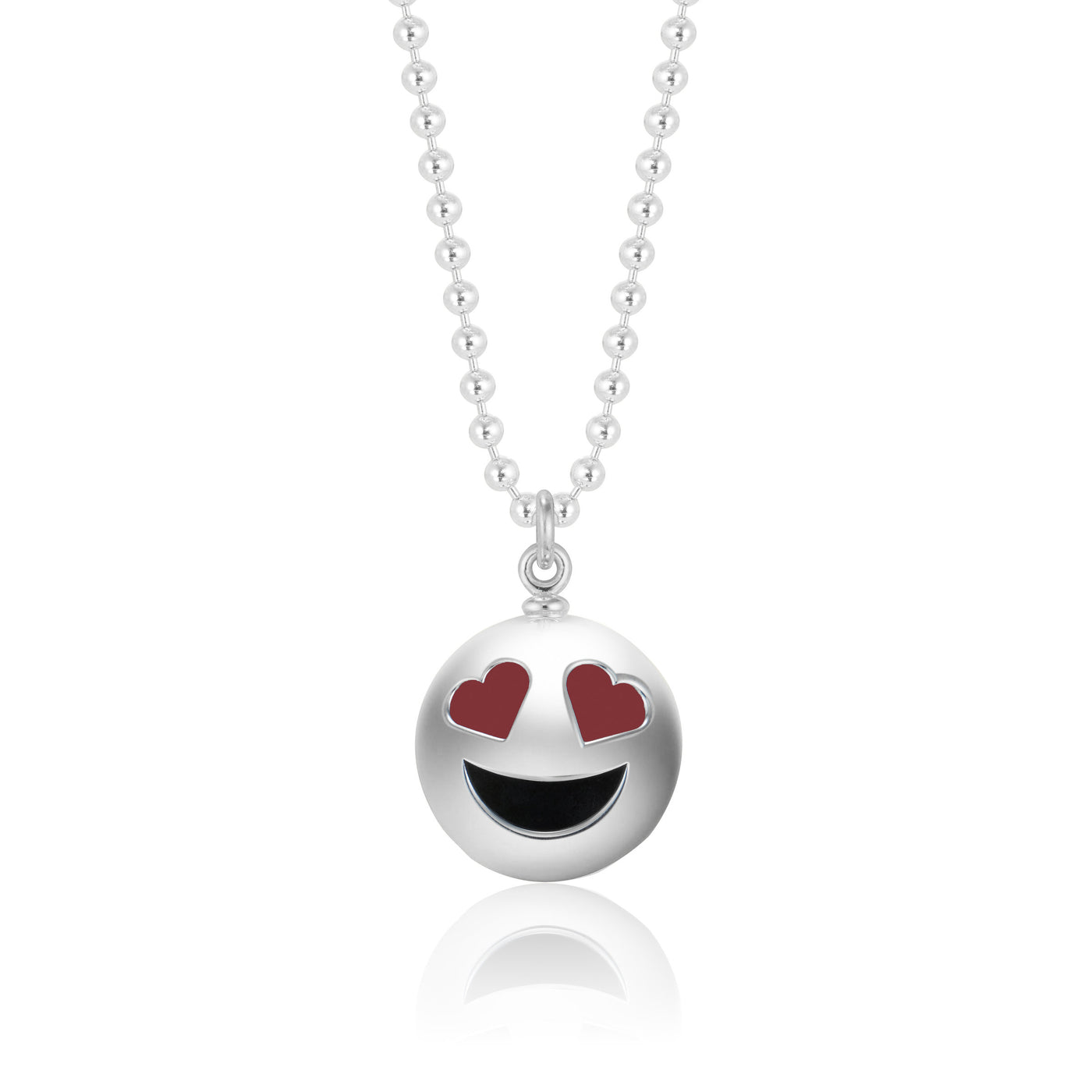 with sterling silver bead chain