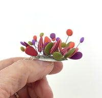 Orange & Green Petals