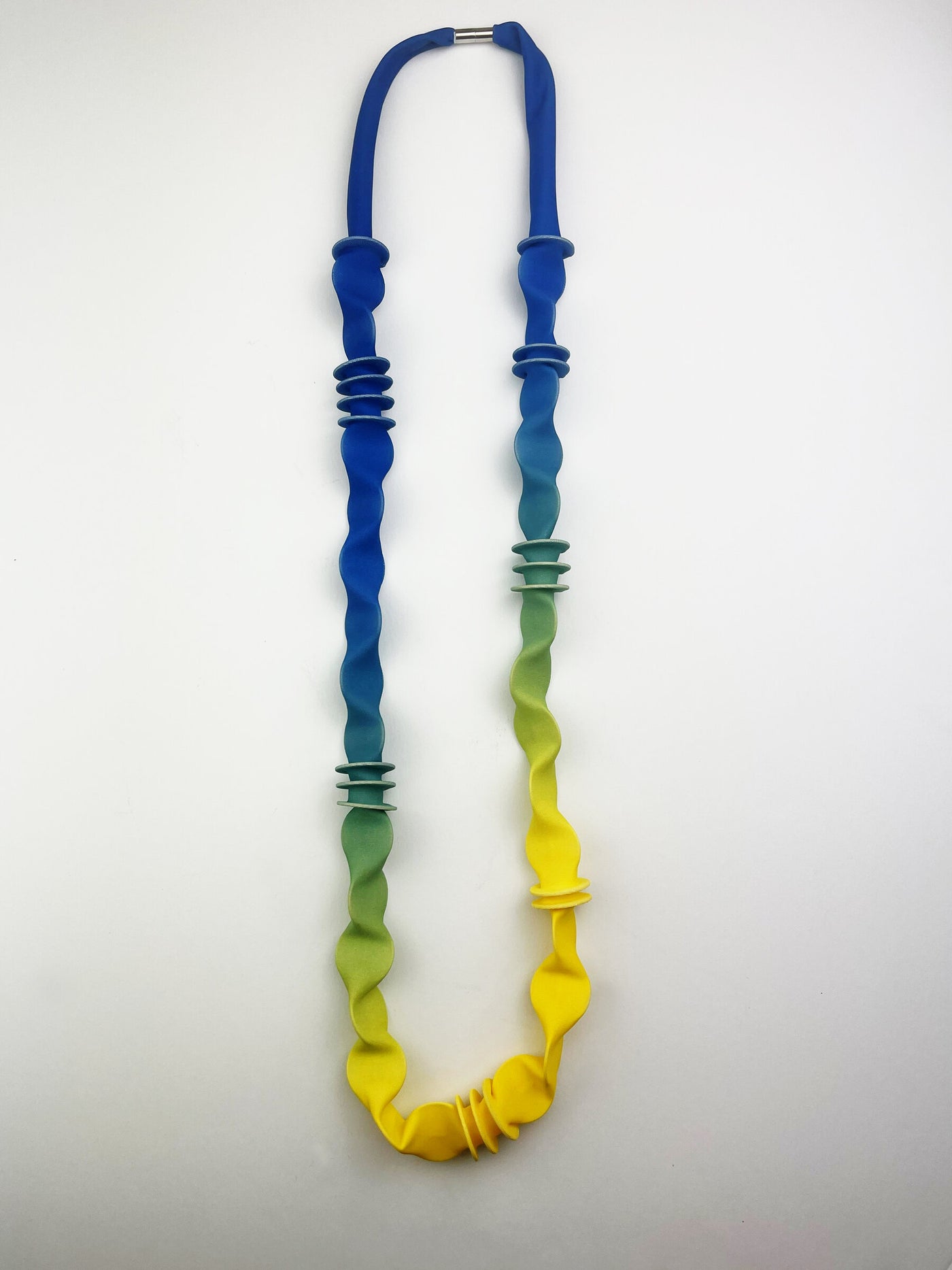 Multicolor Sculptured Necklace