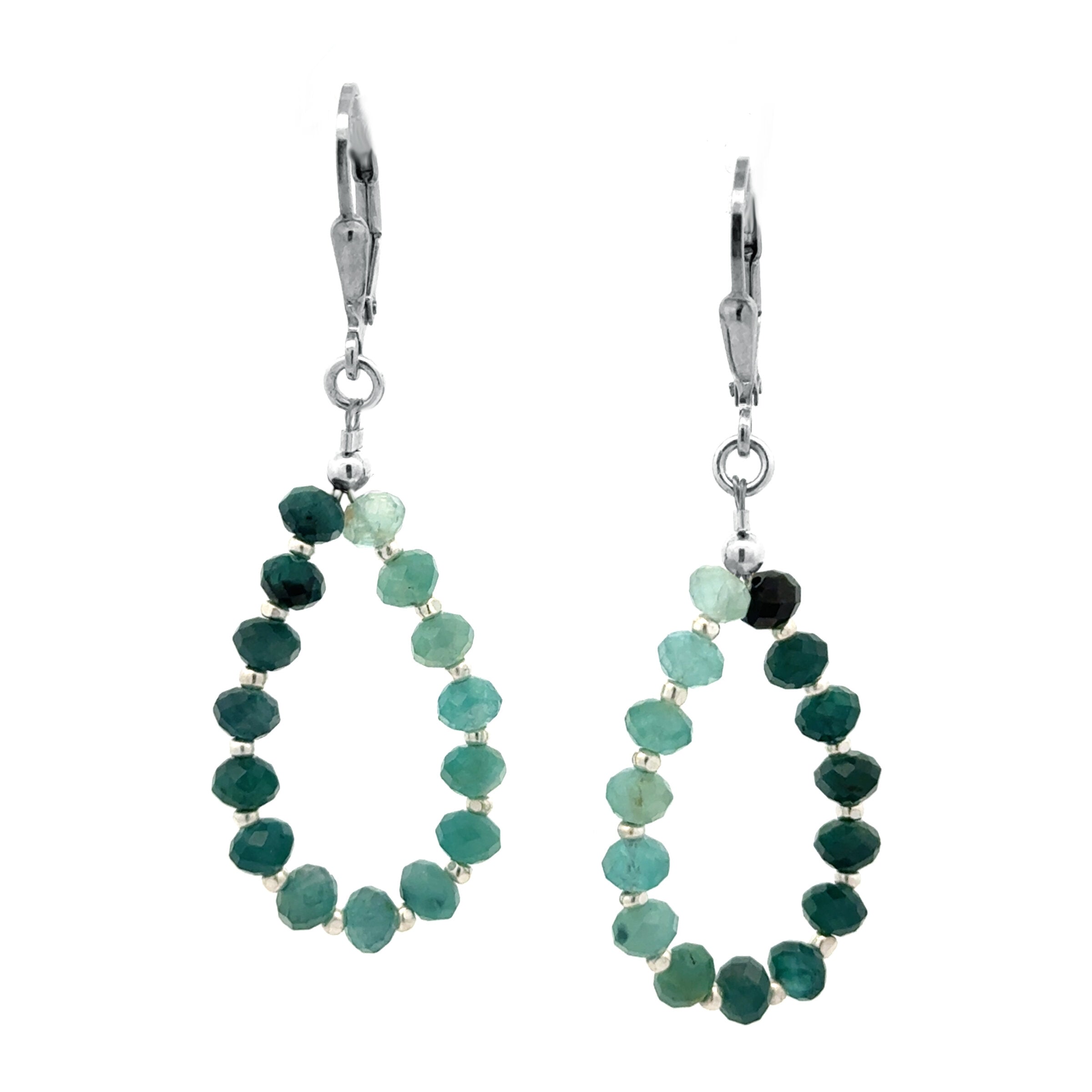 Grandidierite Earrings
