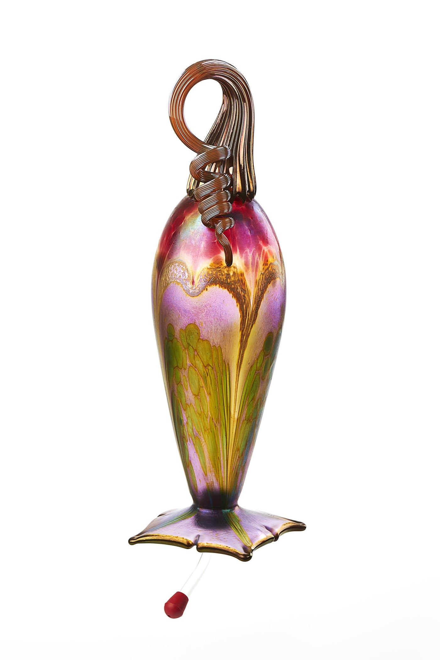 Gold Ruby Top Amethyst
