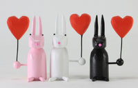 Bunny with Heart Balloon