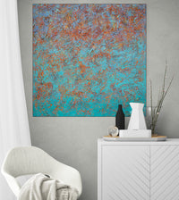 Lava Sea in a room