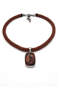 Earth Meets Ocean Necklace