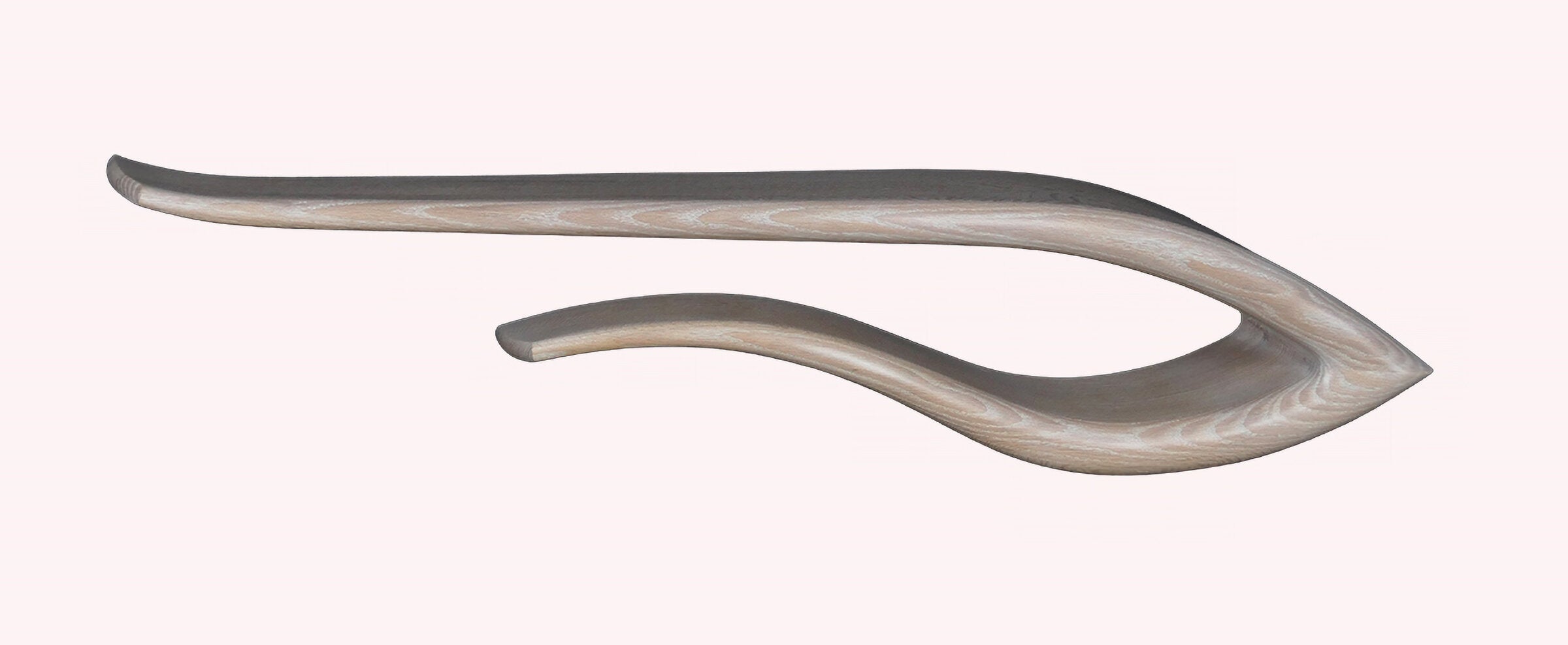 Mila Hairpin Shelf in Oak