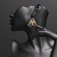 Modernist Traditions Chevron Earrings