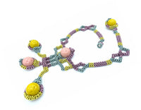 Bird of Fire Beaded Necklace