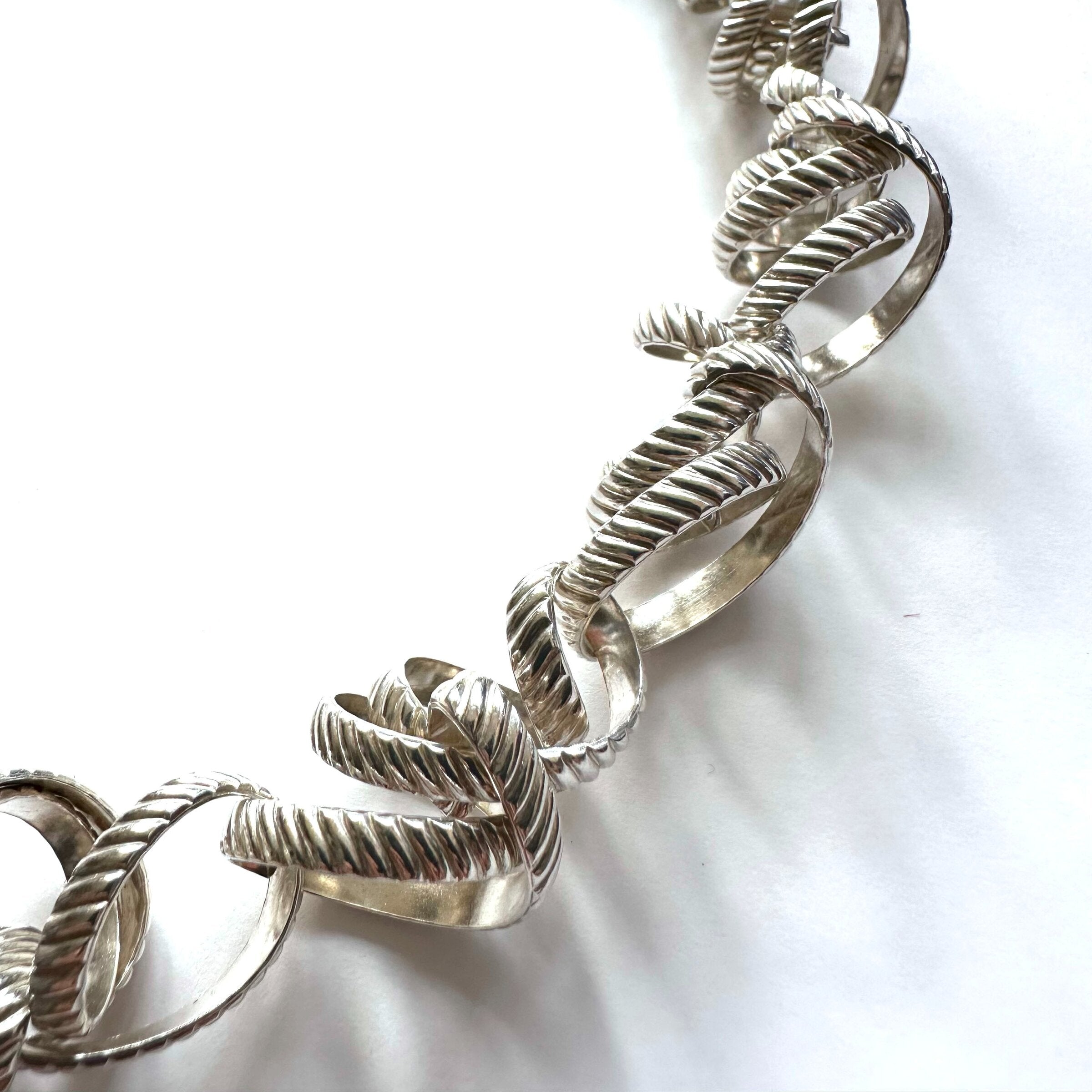 One If By Land, Two for Dinner Necklace