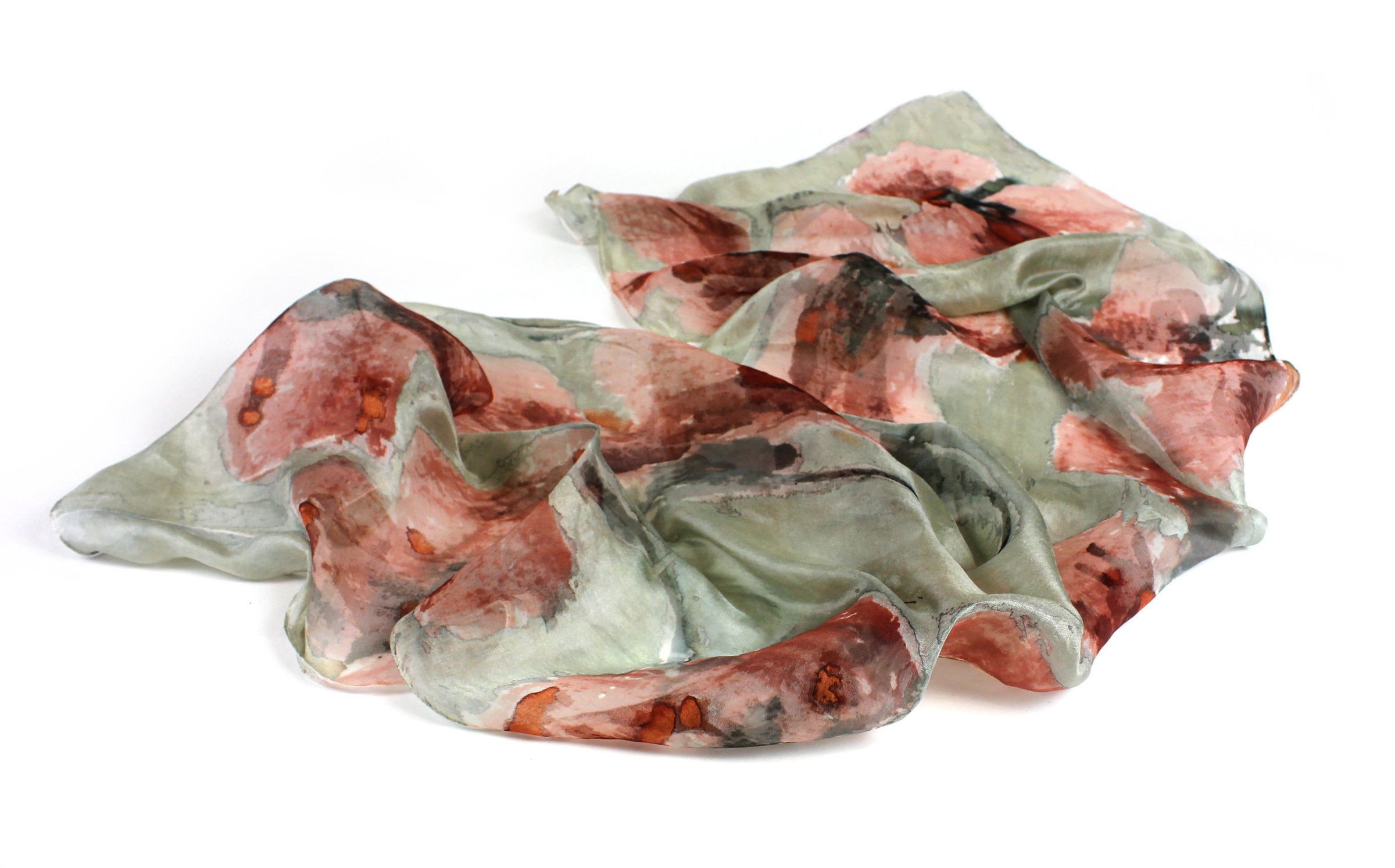 Poppy Organza Scarf