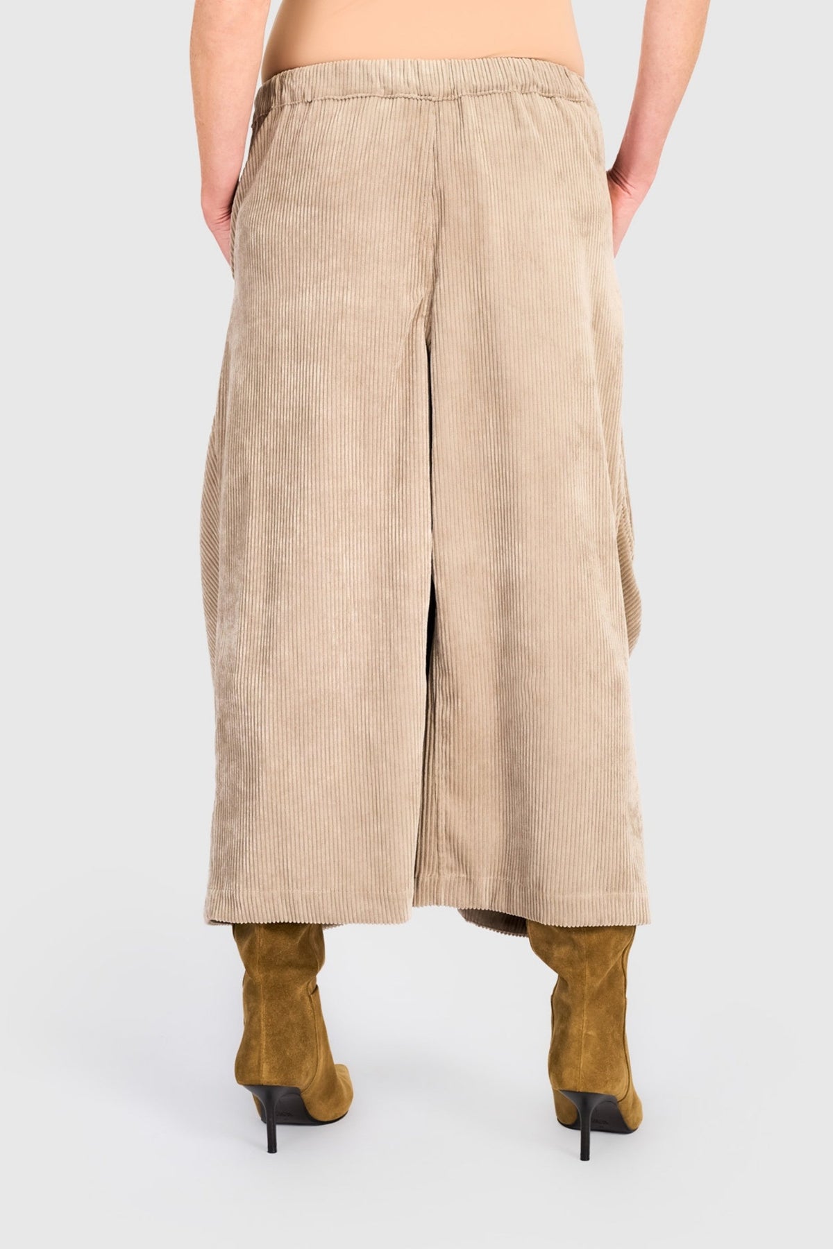 Cord Harem Pockets Pant