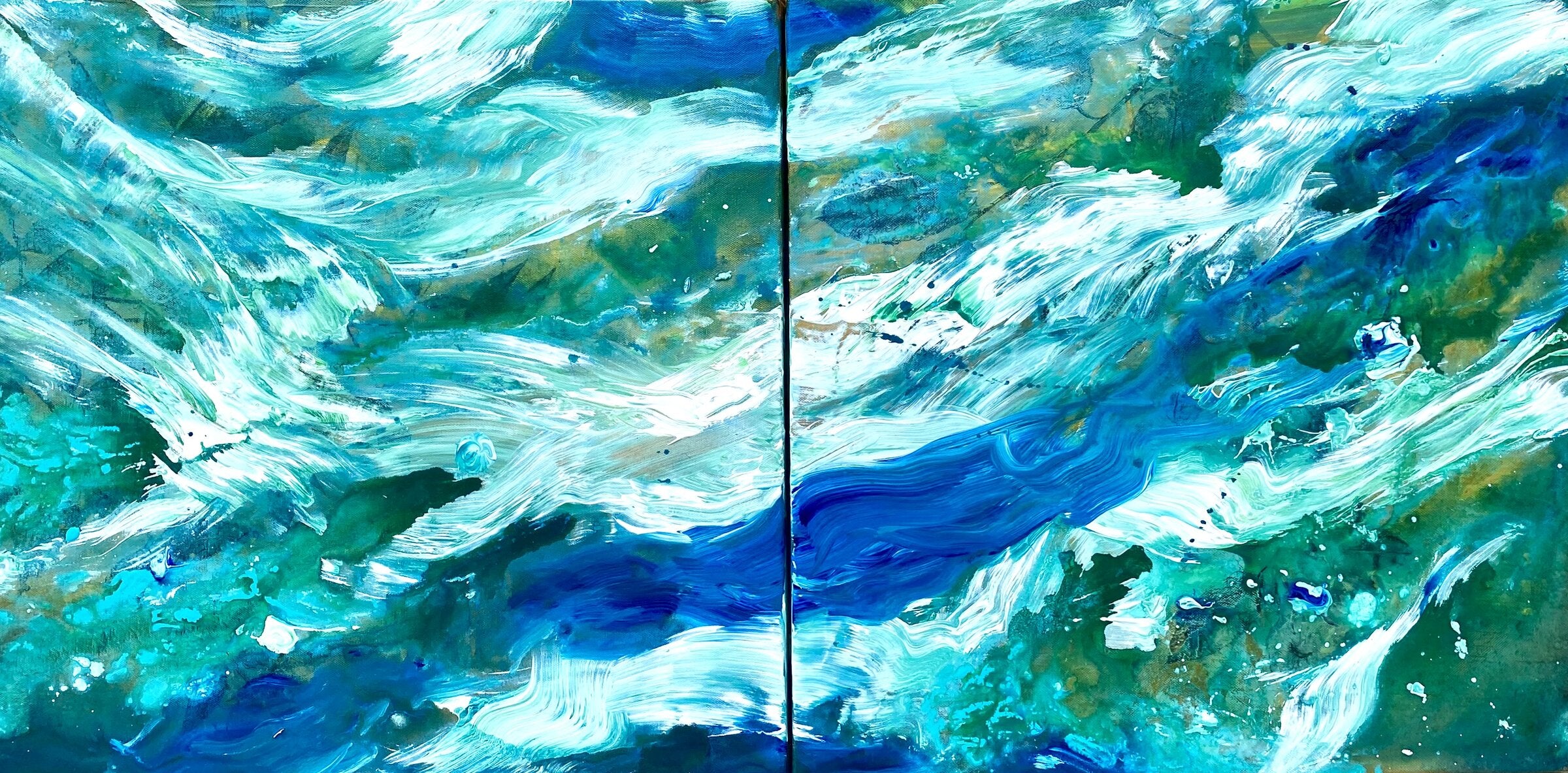 River - Diptych