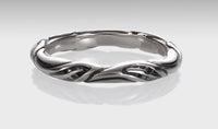 Bright Platinum-enhanced Silver