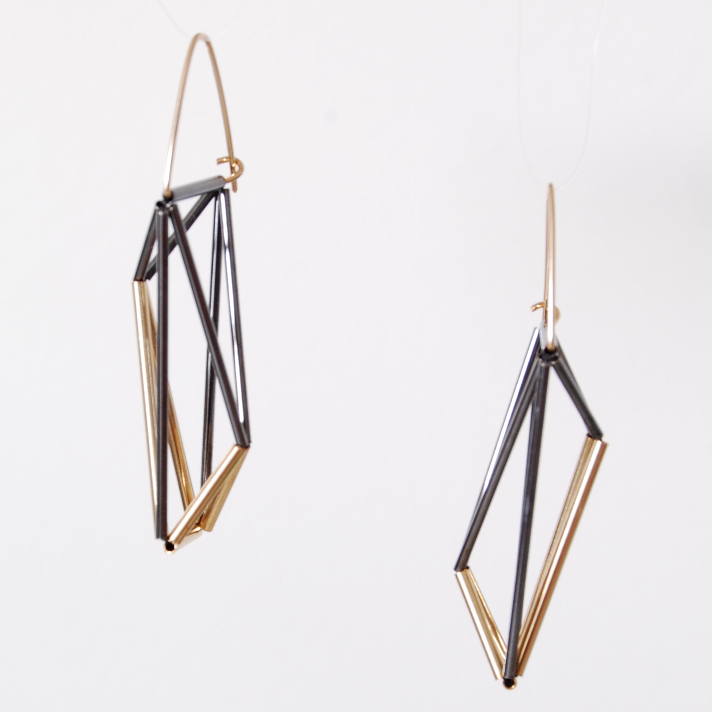 Asymmetrical Dangle Earrings