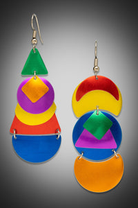 Geometry Made Fun Earrings