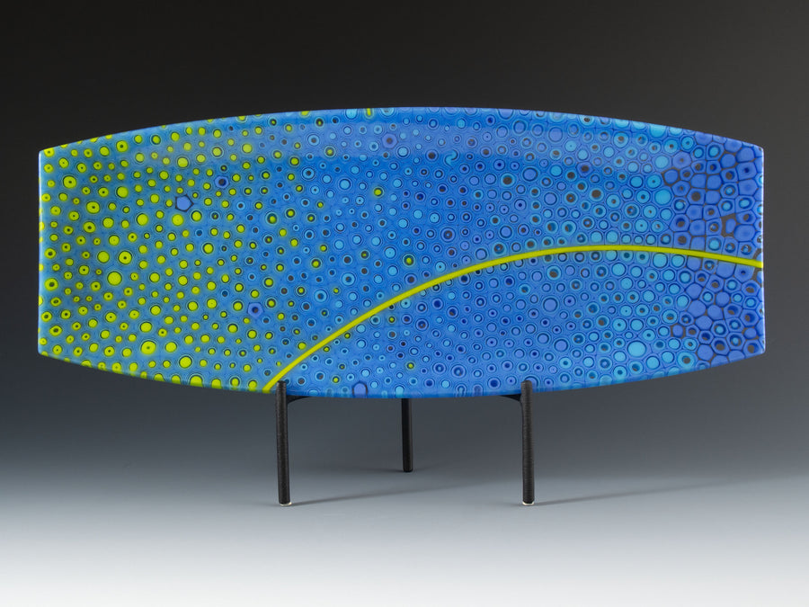 Blue Arc Platter