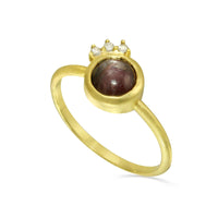 Ruby and Diamond Rhiannon Ring