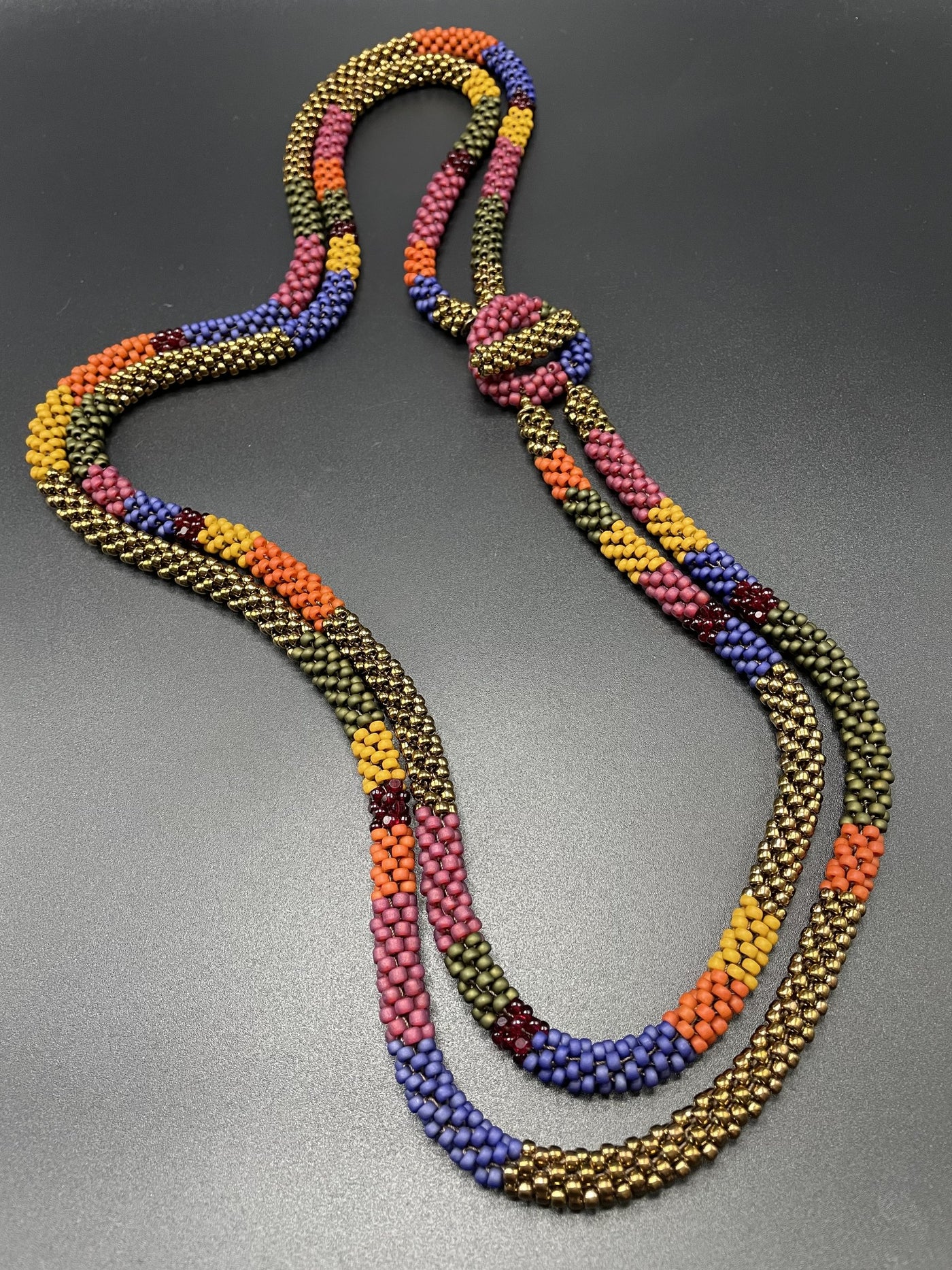 Golden Sunset Necklace