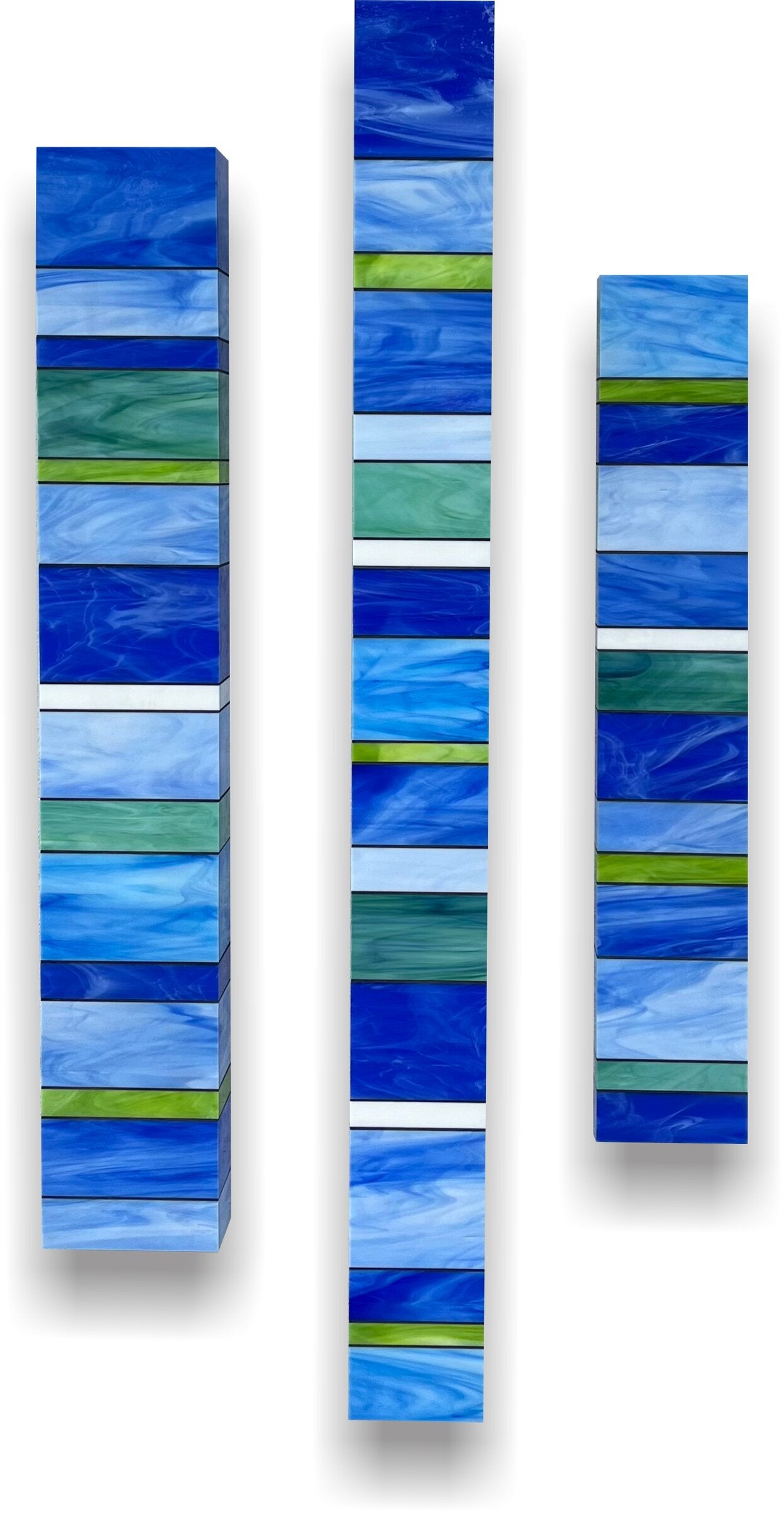 Ocean Totem, set of three