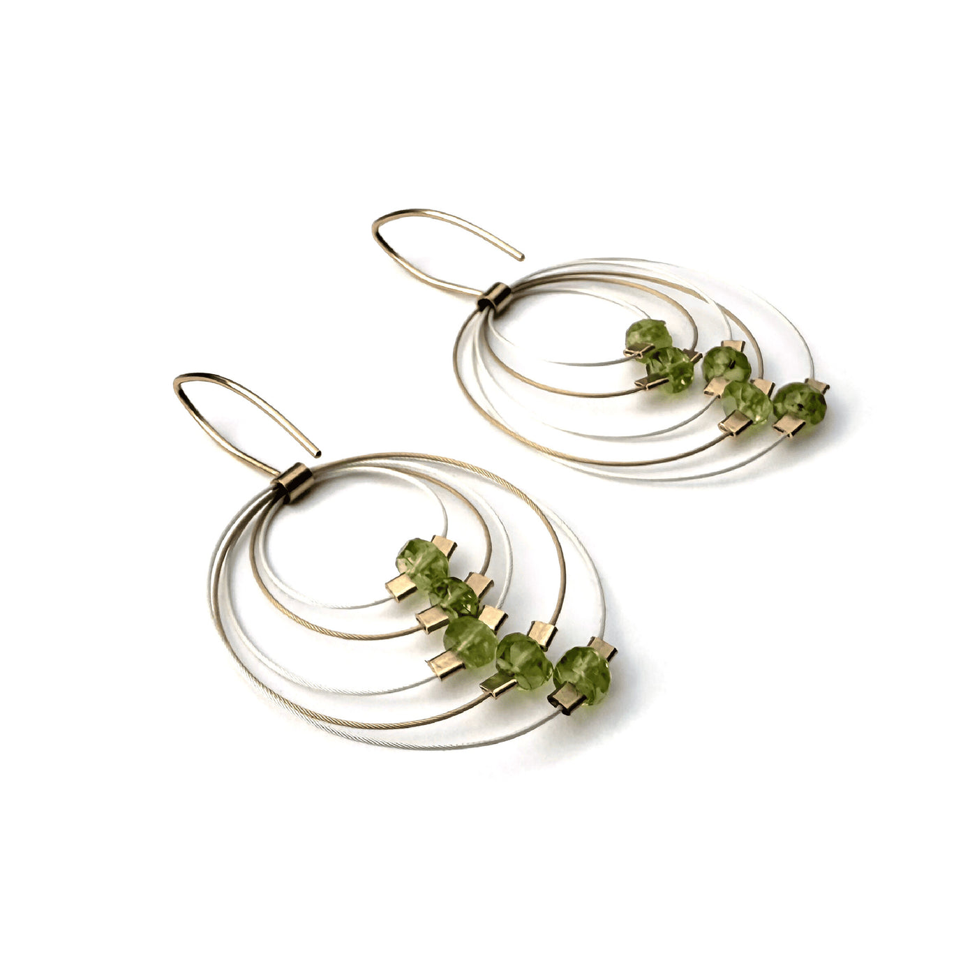 Peridot & Steel/Gold