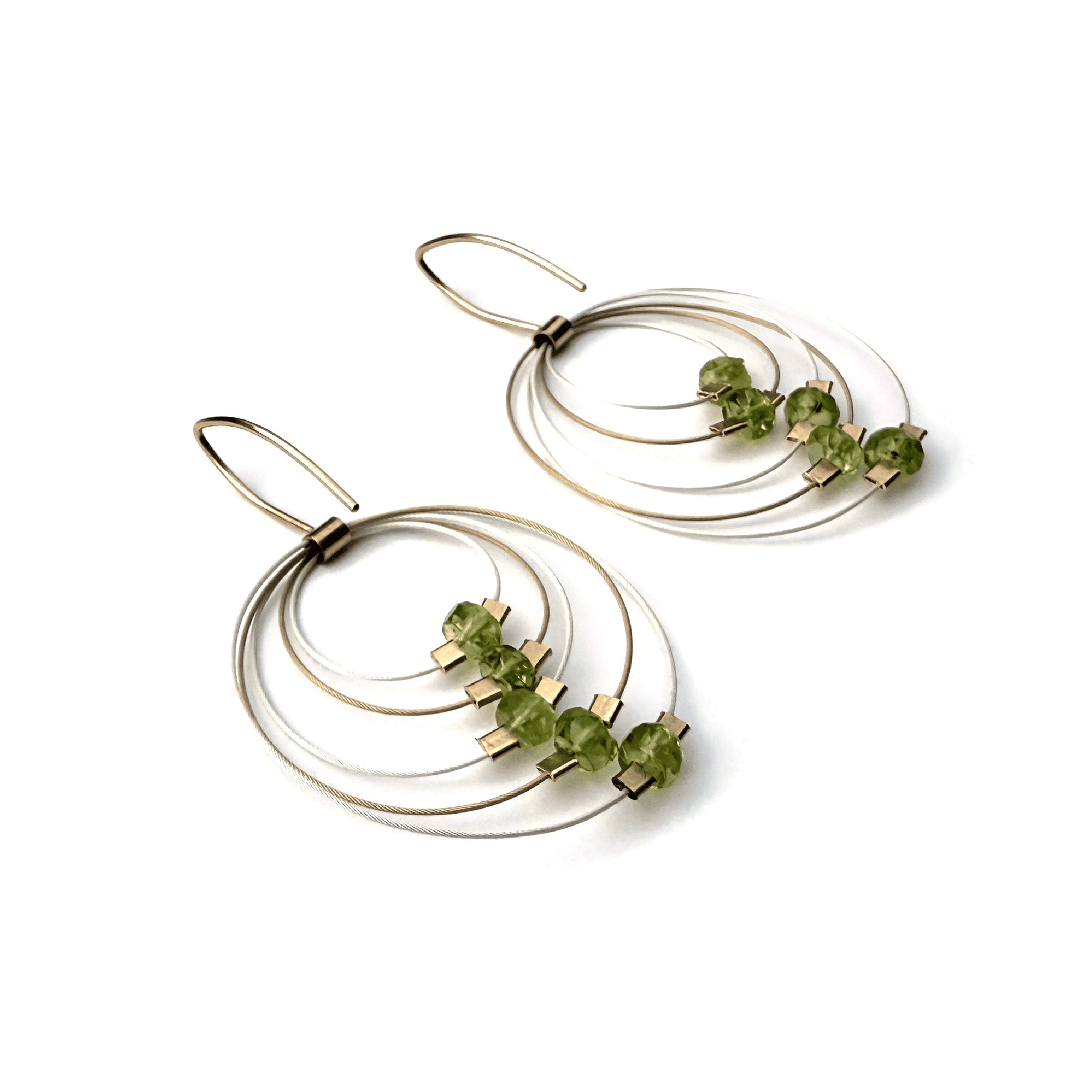 Peridot & Steel/Gold