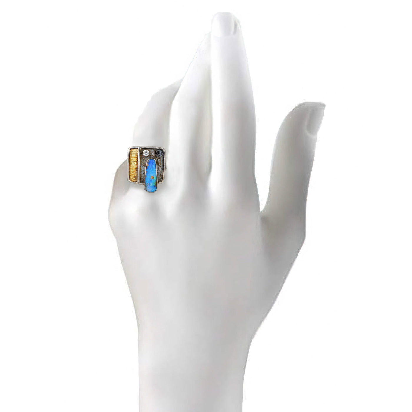 Boulder Opal Ring II