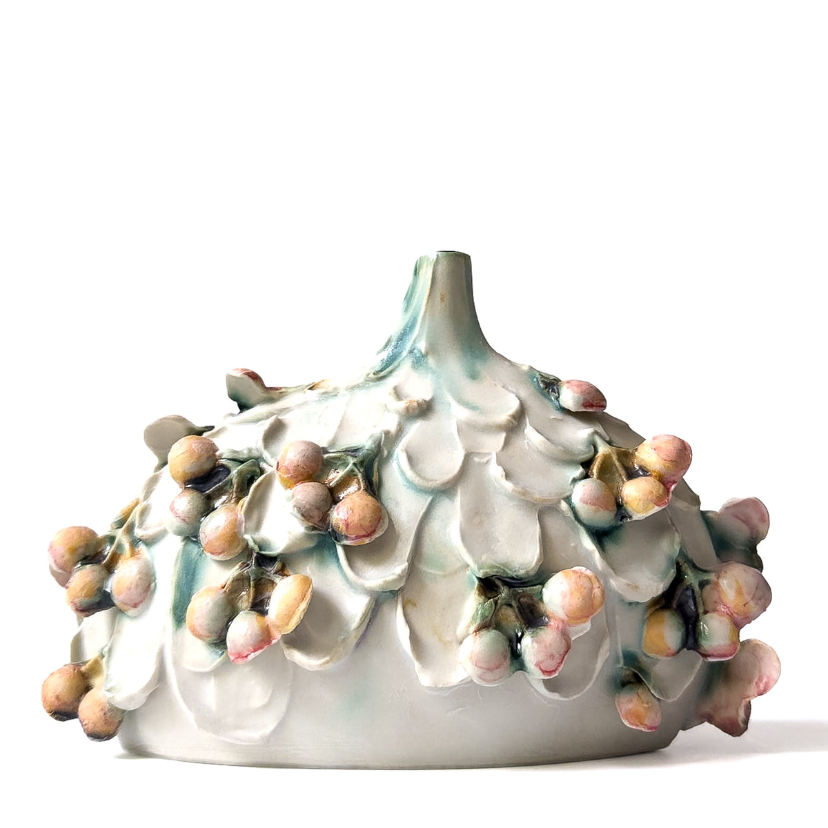 Cherry Jubilee Bud Vase
