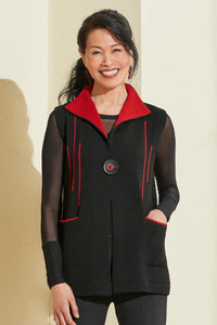 Black/Poppy