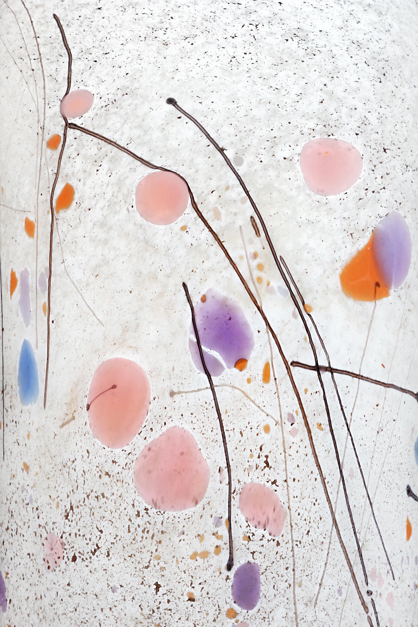 Apricot-Lilac Cylinder