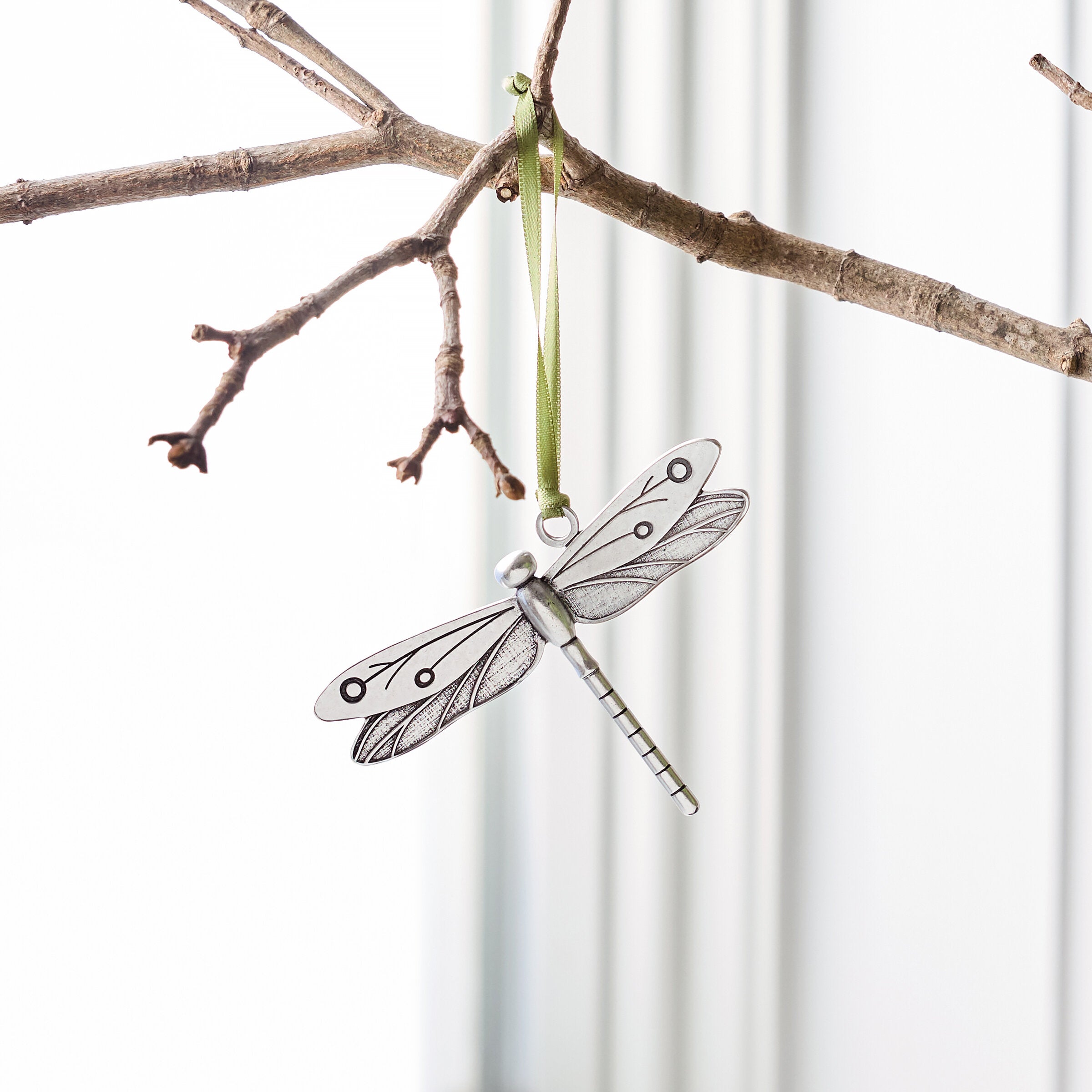 Pewter Dragonfly