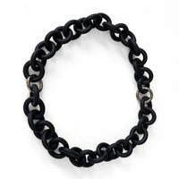Tibetan Quartz Convertible Rubber Necklace