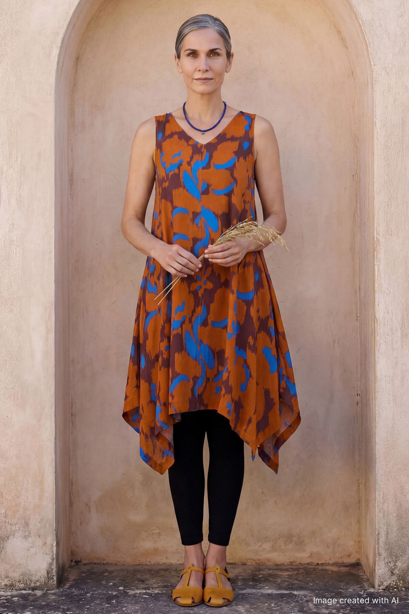 Crepe Elodie Swing Dress